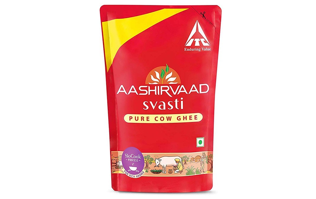 Aashirvaad Svasti Pure Cow Ghee    Box  500 millilitre